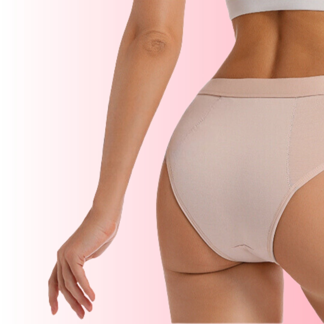 Culotte menstruelle bikini beige